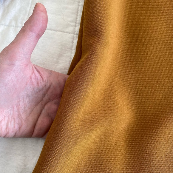 NWT Figaro Greece Mod Shift Dress | Mustard | Size 46 (Large) - Picture 10 of 12